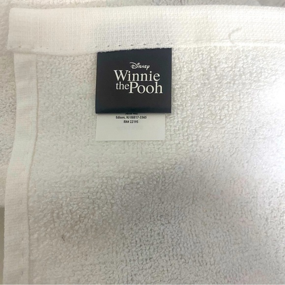 Winnie the Pooh 2 Piece Kitchen Dish Towel Set NWOT 100% Cotton “DECK THE HALLS” - Picture 5 of 8